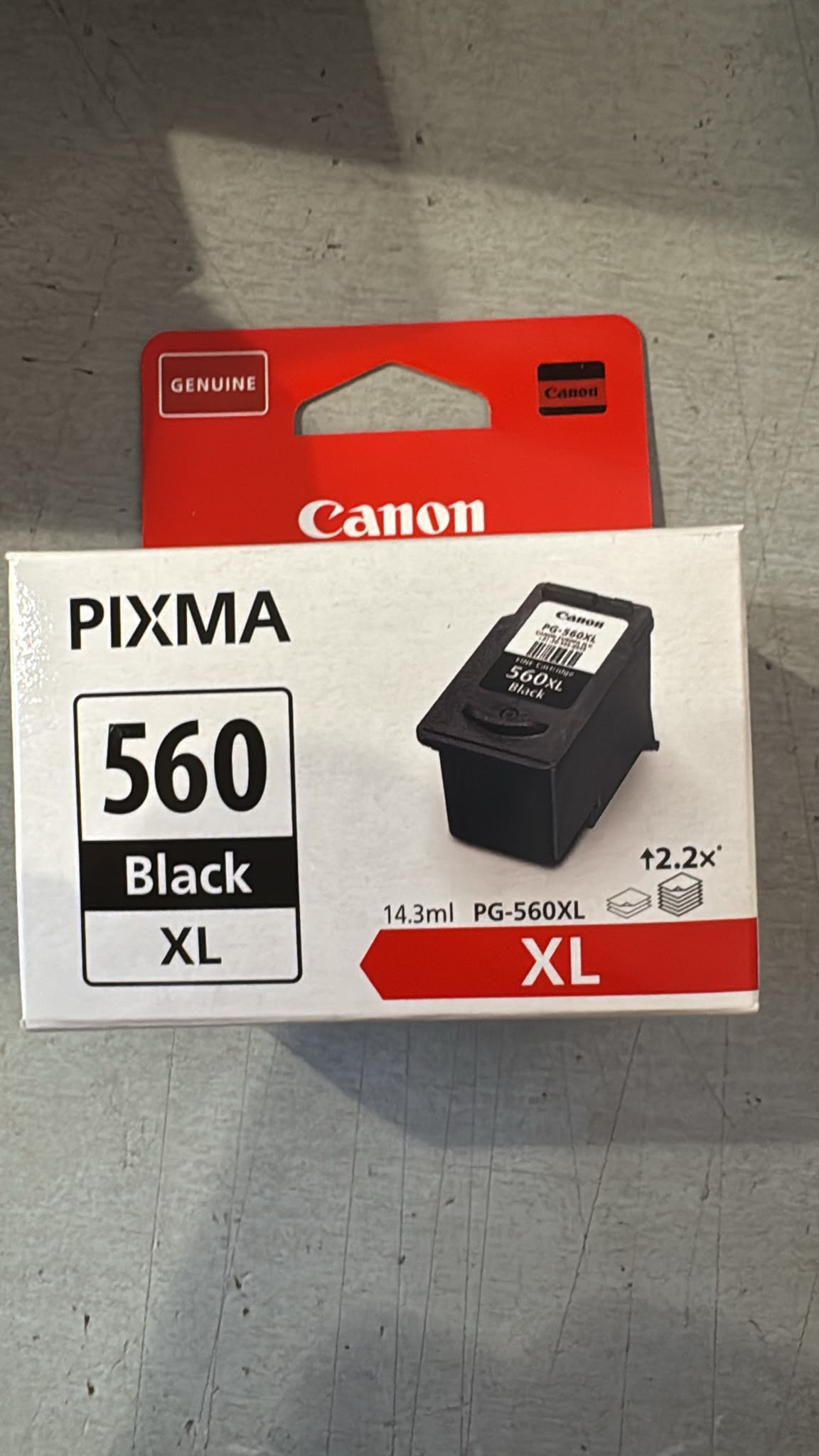 yca - cartouche jet d'encre originale - haute capacité - couleur noire - pour Canon pixma TS5350 - 3712C001 -